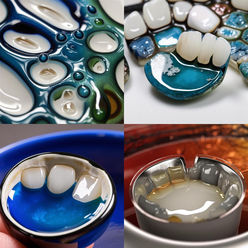Vitreous enamel style, Midjourney V5, render 1 of 4
