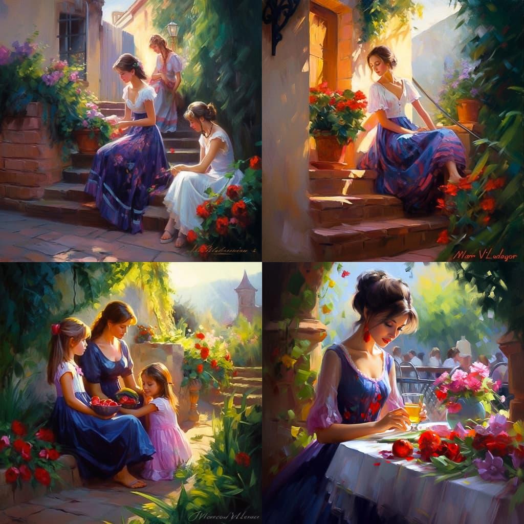 Vladimir Volegov style, Midjourney V5, render 1 of 4