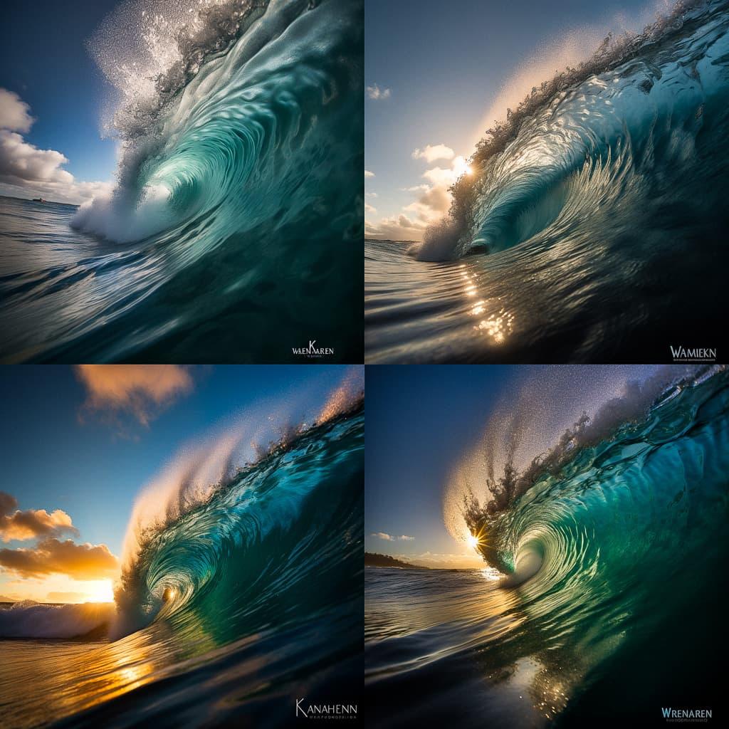 Warren Keelan style, Midjourney V5, render 1 of 4