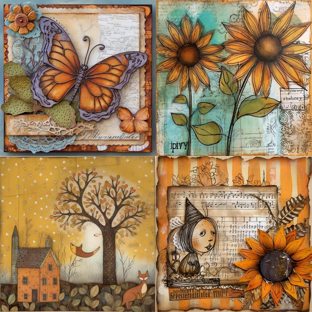 Wendy Vecchi style, Midjourney V5, render 1 of 4