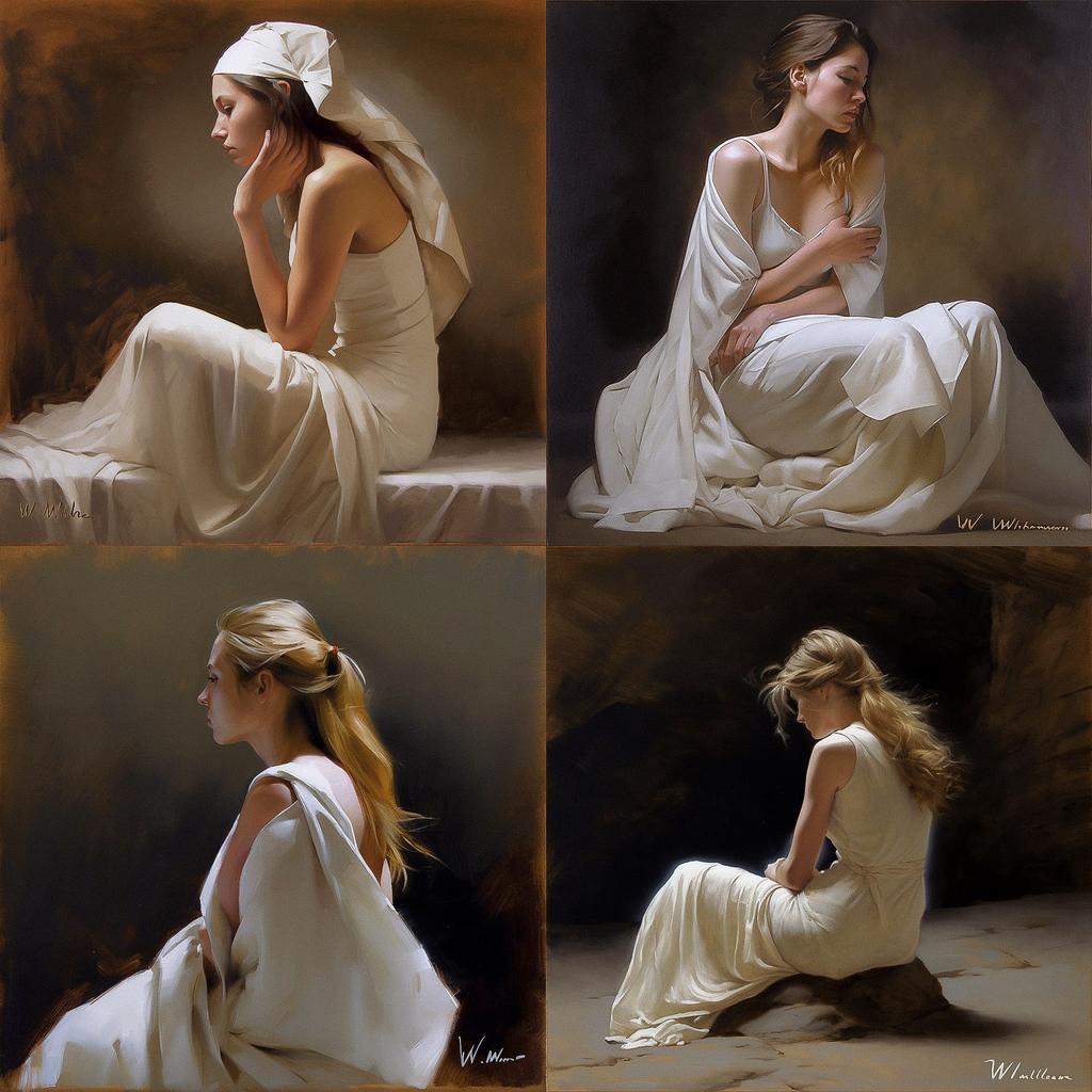 William Whitaker style, Midjourney V5, render 1 of 4
