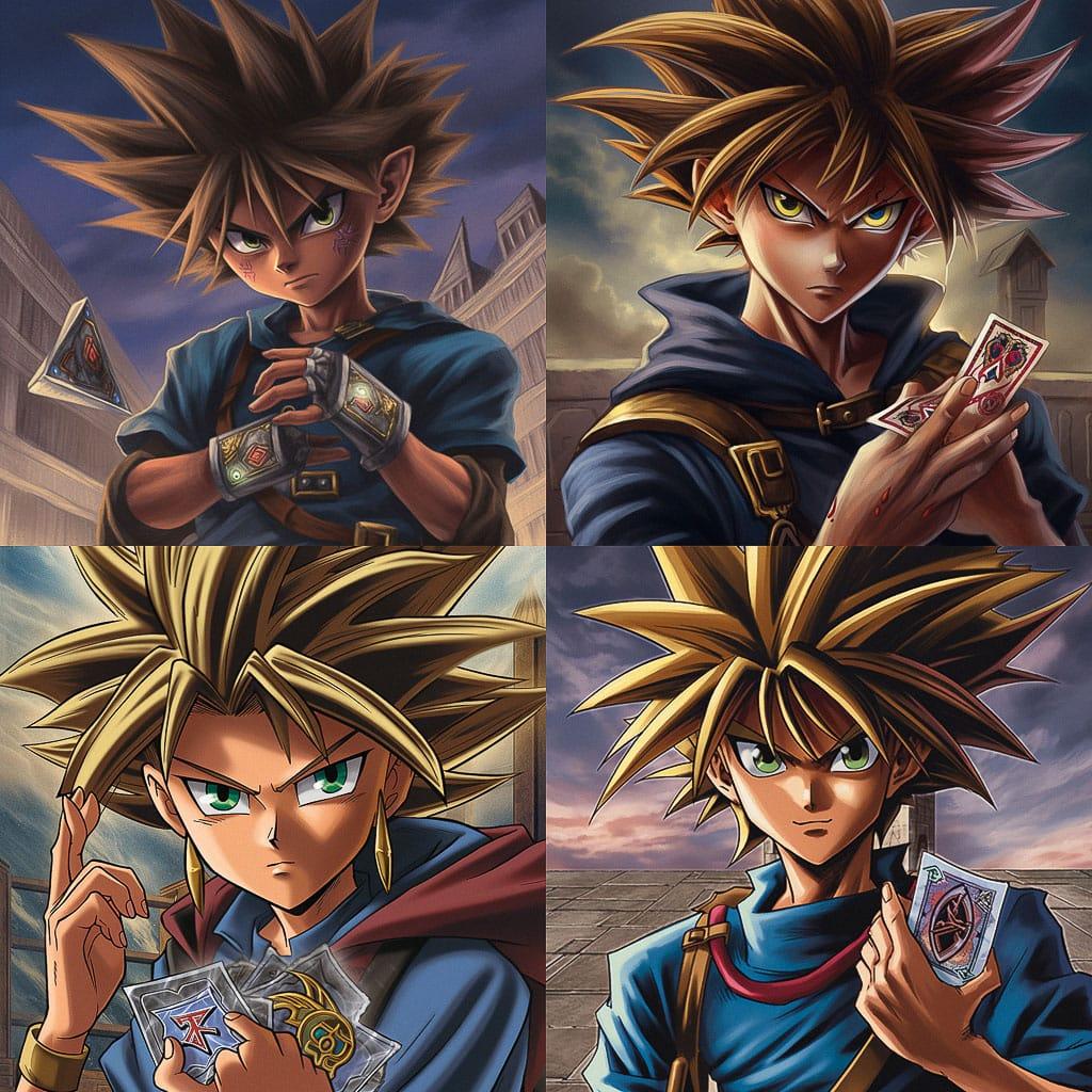 Yu-Gi-Oh style, Midjourney V5, render 1 of 4