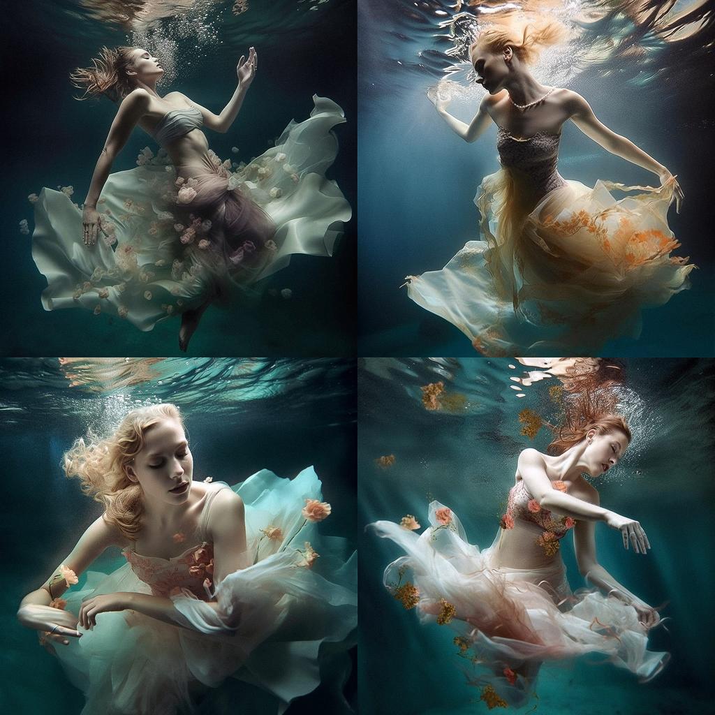 Zena Holloway style, Midjourney V5, render 1 of 4