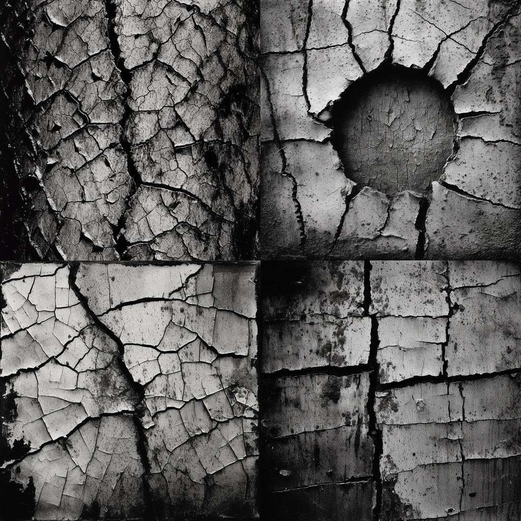 Aaron Siskind style, Midjourney V5.1, render 1 of 4