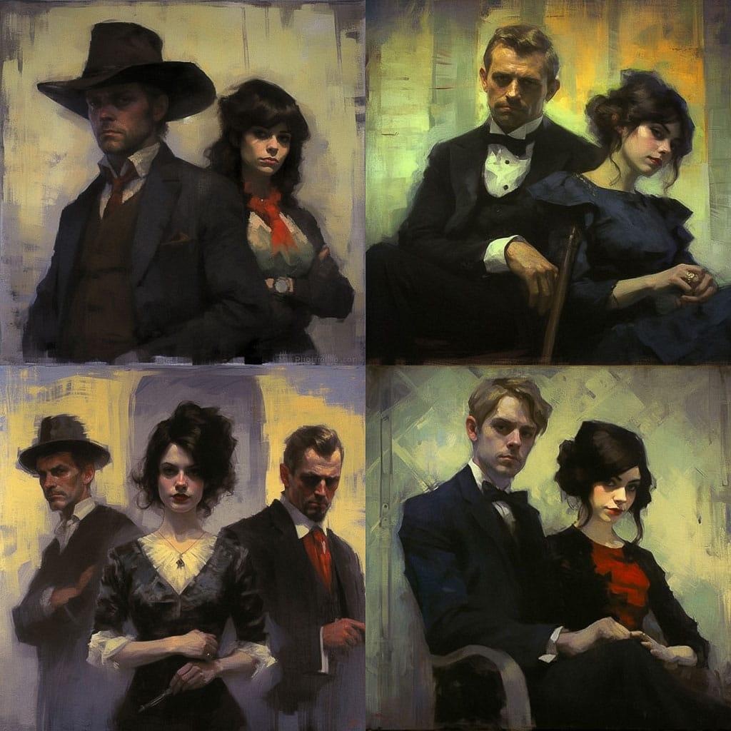 Aaron Westerberg style, Midjourney V5.1, render 1 of 4