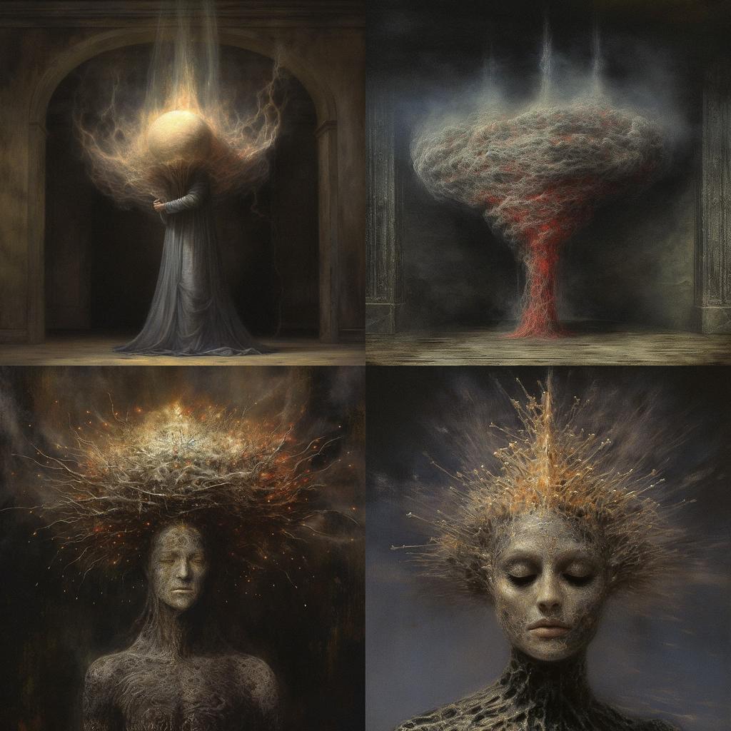 Agostino Arrivabene style, Midjourney V5.1, render 1 of 4