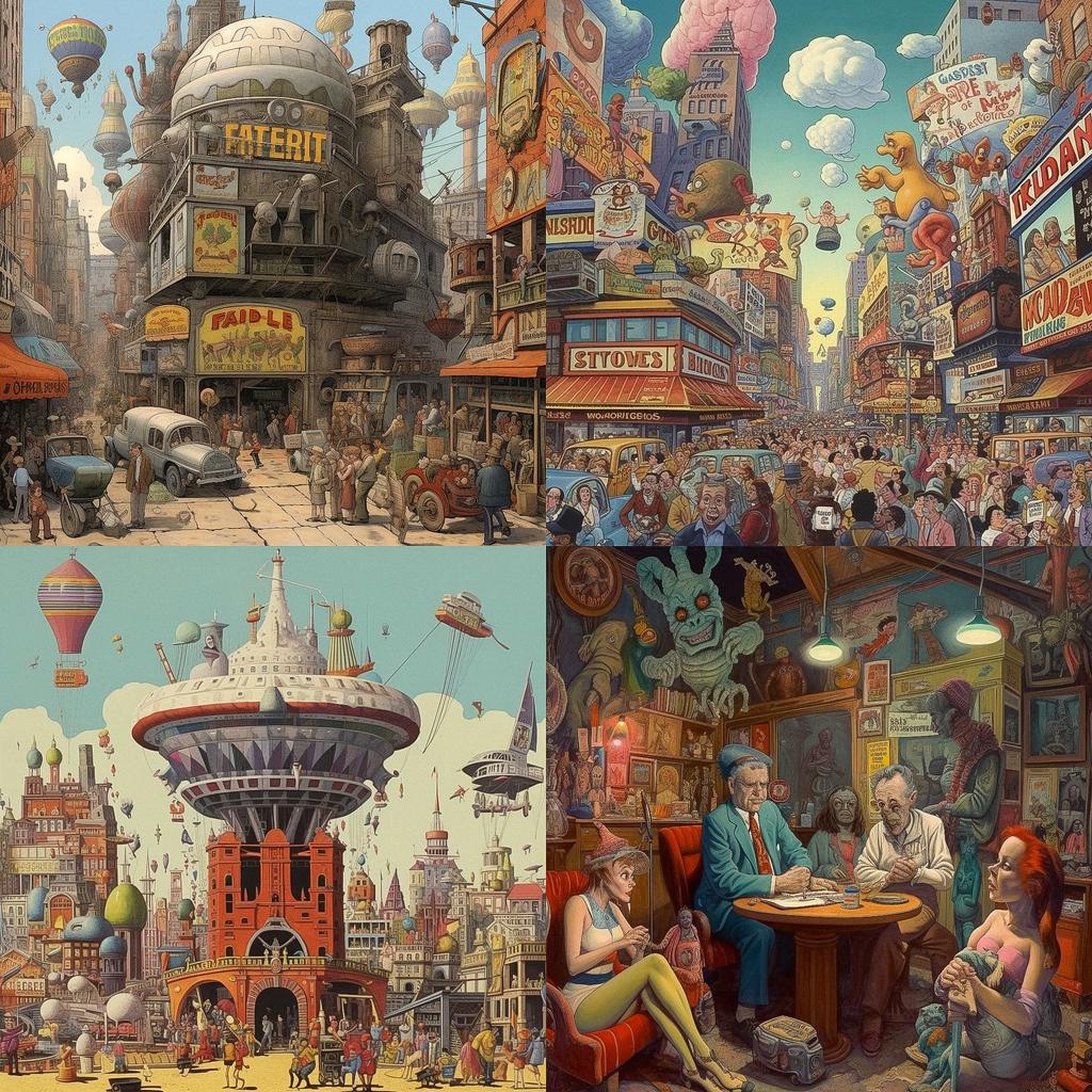 Al Jaffee style, Midjourney V5.1, render 1 of 4