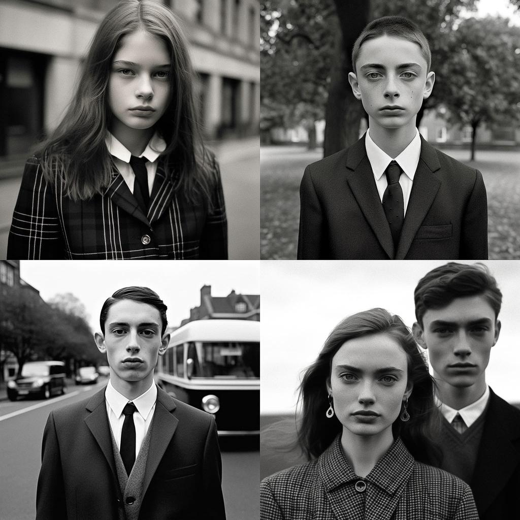 Alasdair McLellan style, Midjourney V5.1, render 1 of 4