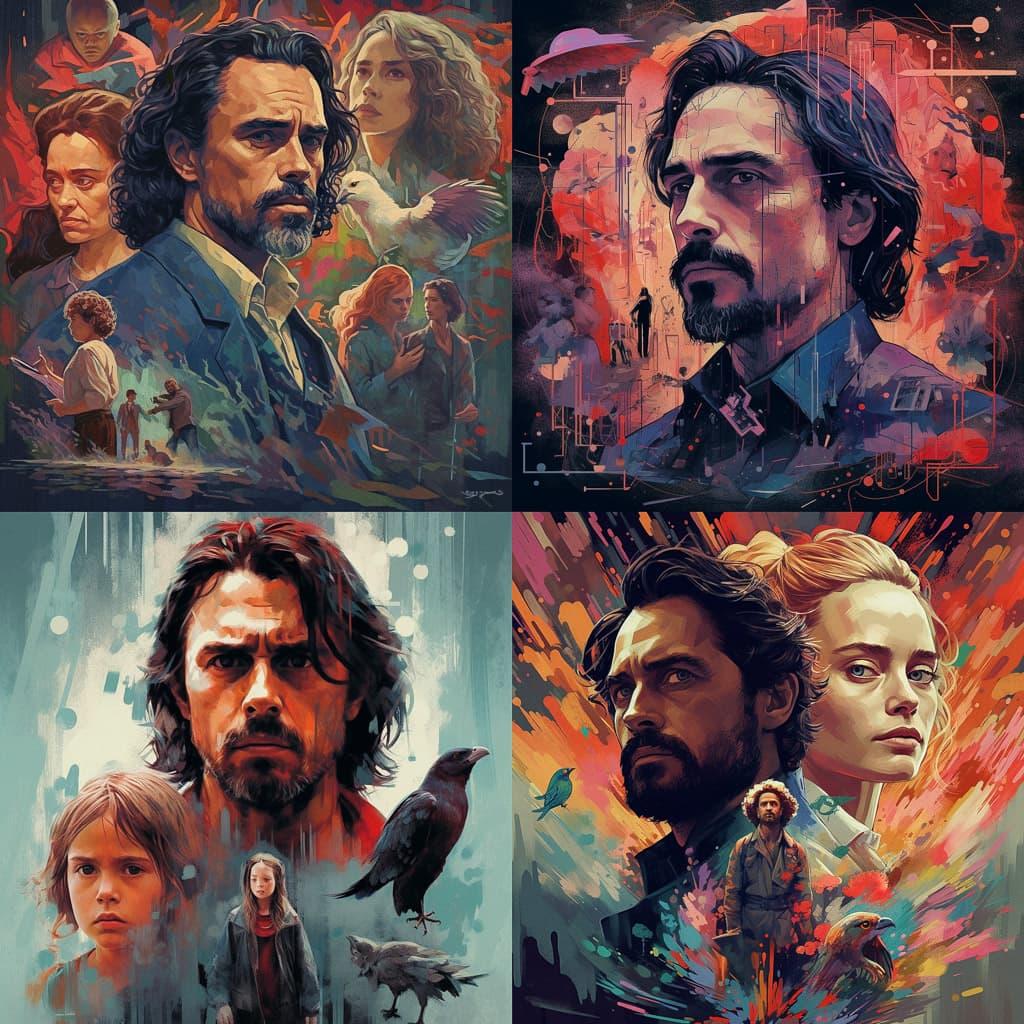 Alejandro Gonzalez Inarritu style, Midjourney V5.1, render 1 of 4