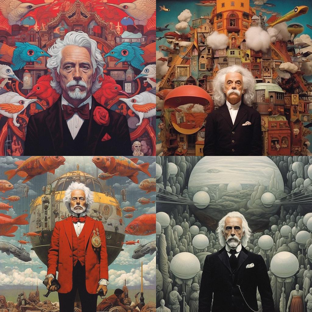 Alejandro Jodorowsky style, Midjourney V5.1, render 1 of 4