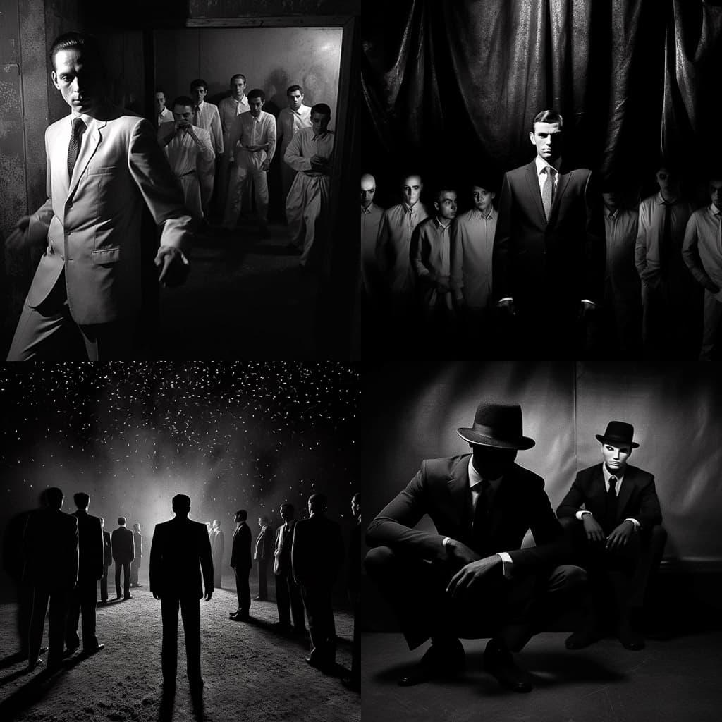 Alex Majoli style, Midjourney V5.1, render 1 of 4