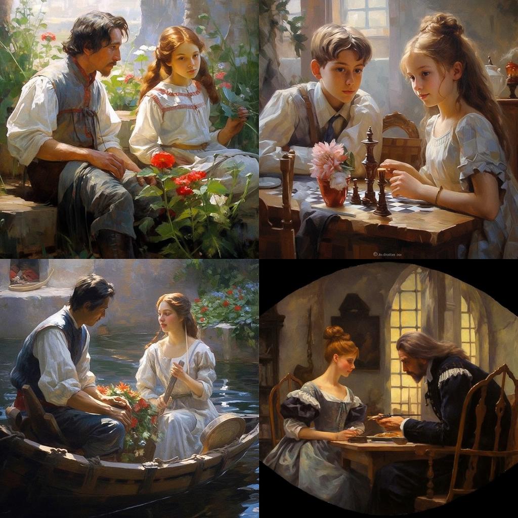 Alexandr Averin style, Midjourney V5.1, render 1 of 4