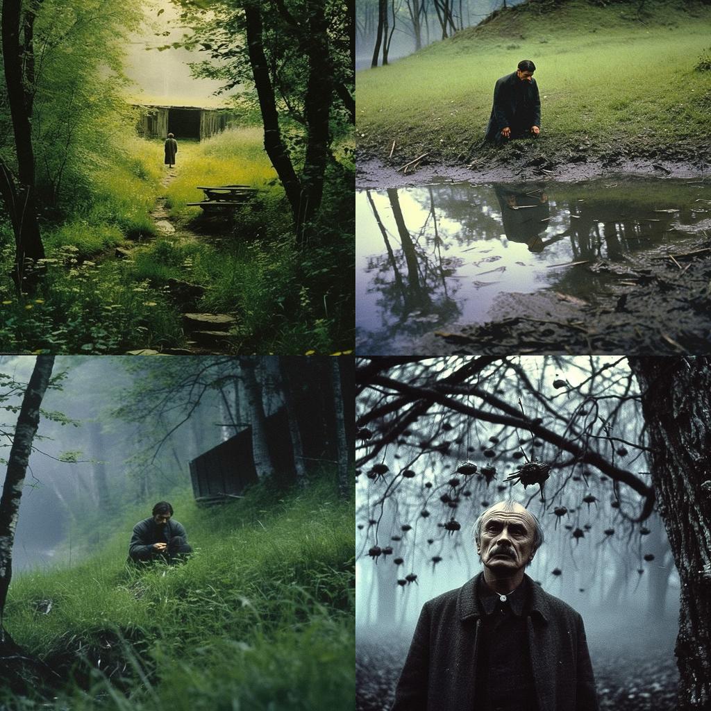 Andrei Tarkovsky style, Midjourney V5.1, render 1 of 4