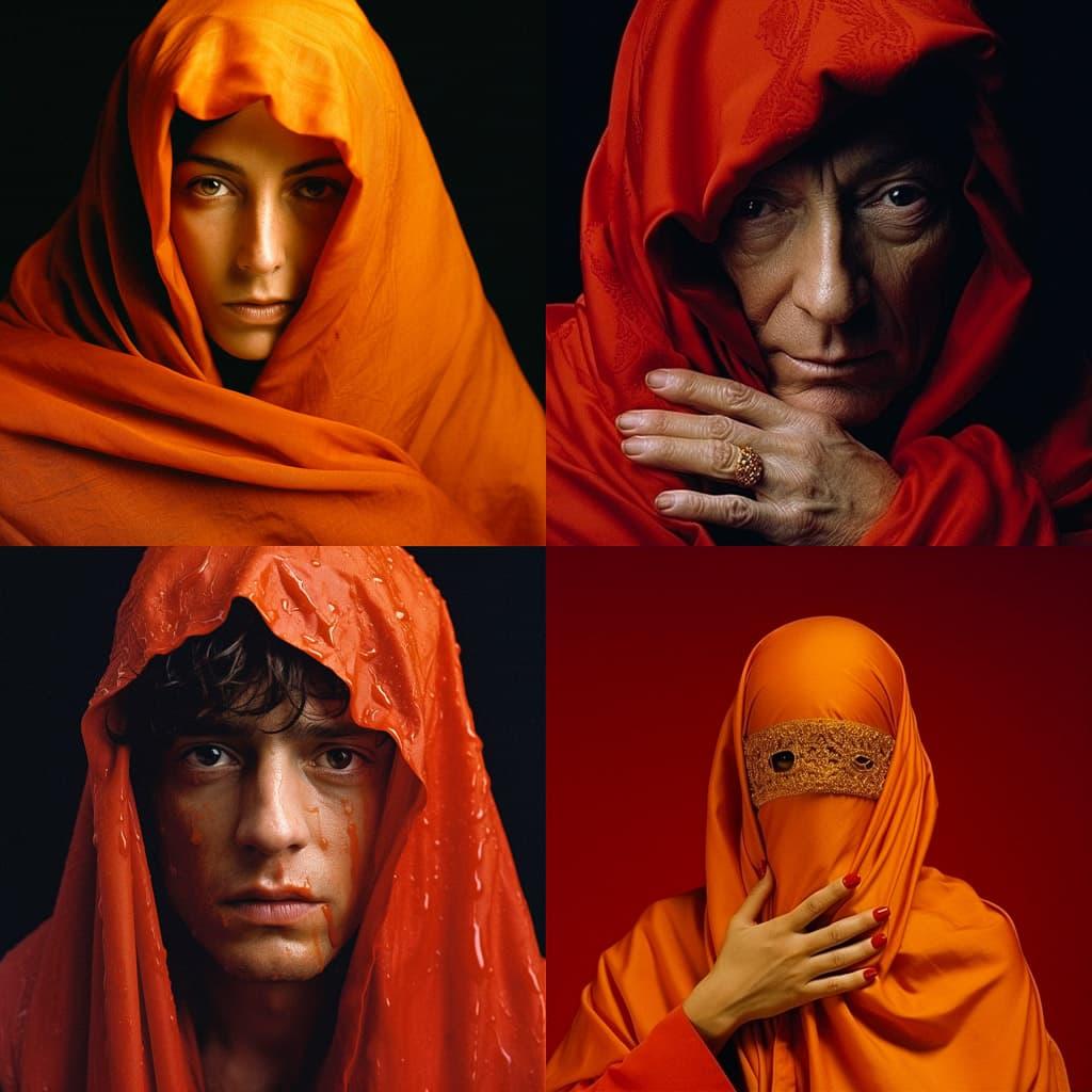 Andres Serrano style, Midjourney V5.1, render 1 of 4