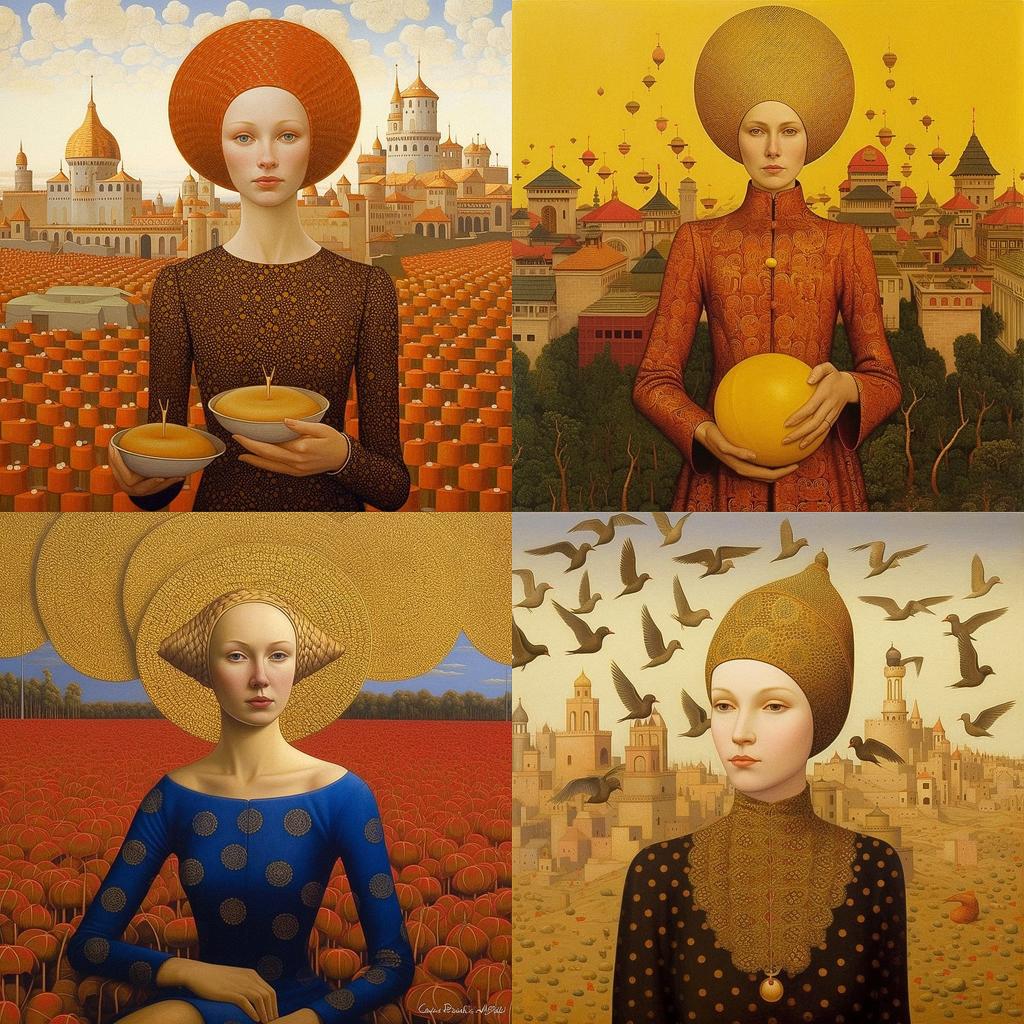 Andrey Remnev style, Midjourney V5.1, render 1 of 4