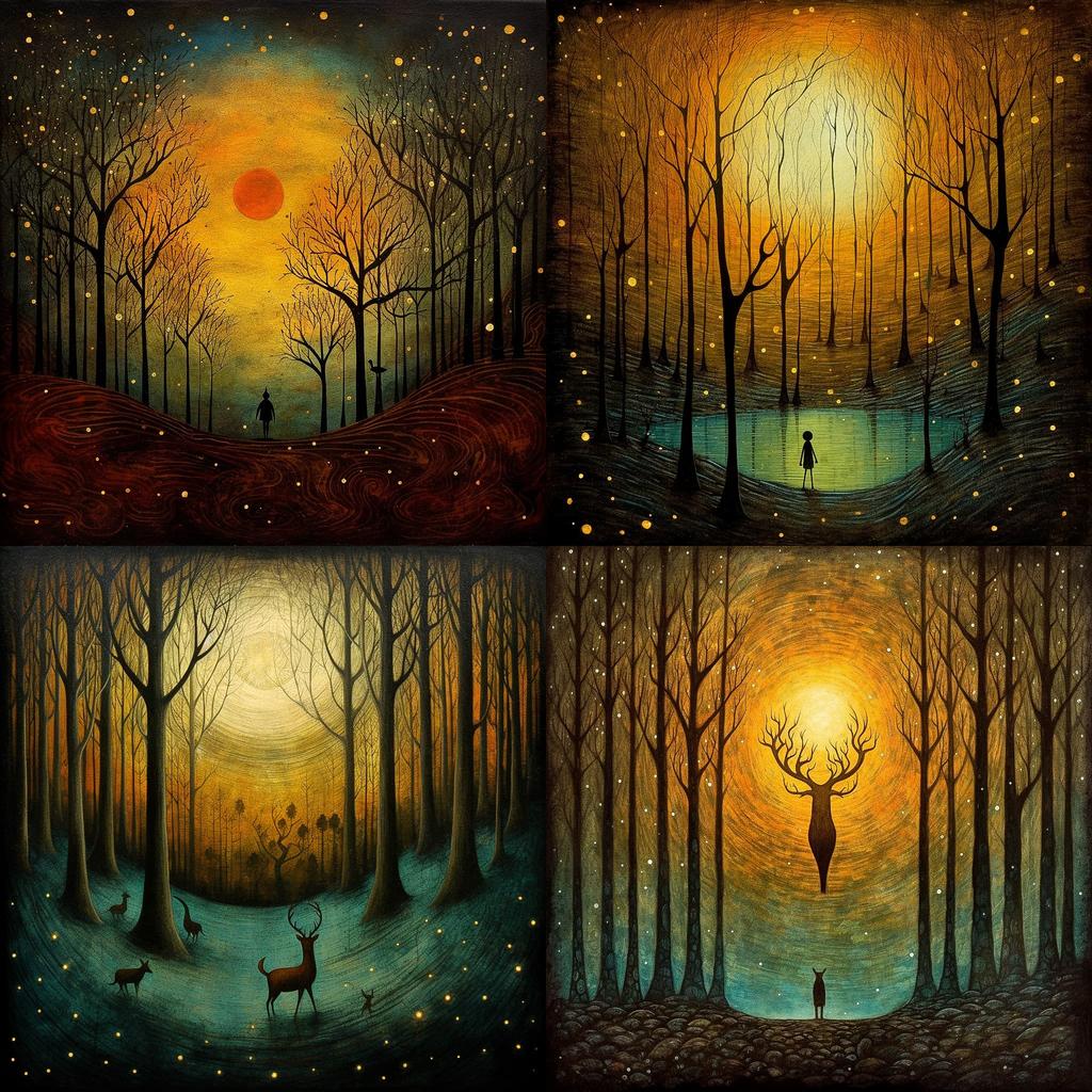 Andy Kehoe style, Midjourney V5.1, render 1 of 4