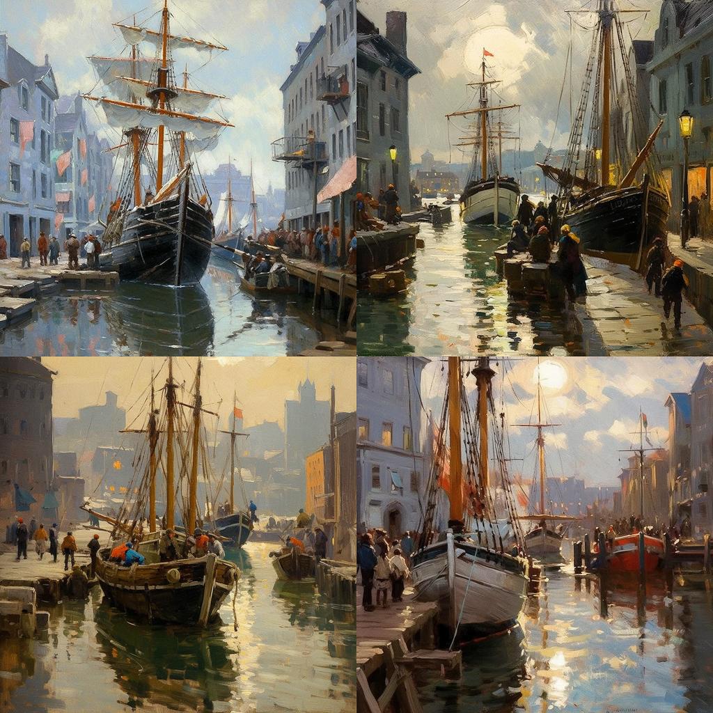 Anthony Thieme style, Midjourney V5.1, render 1 of 4