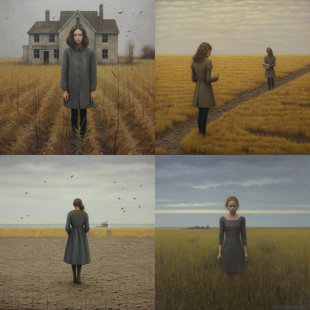 Aron Wiesenfeld style, Midjourney V5.1, render 1 of 4