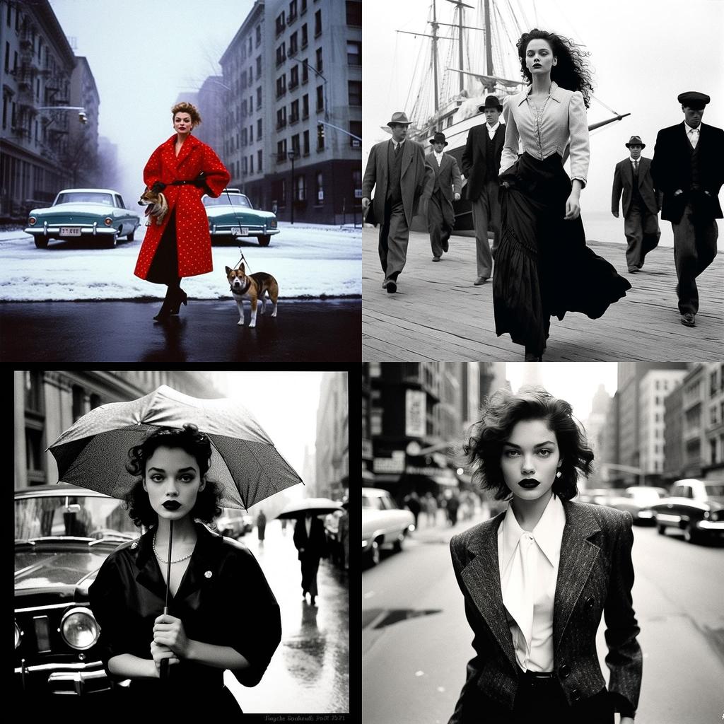 Arthur Elgort style, Midjourney V5.1, render 1 of 4