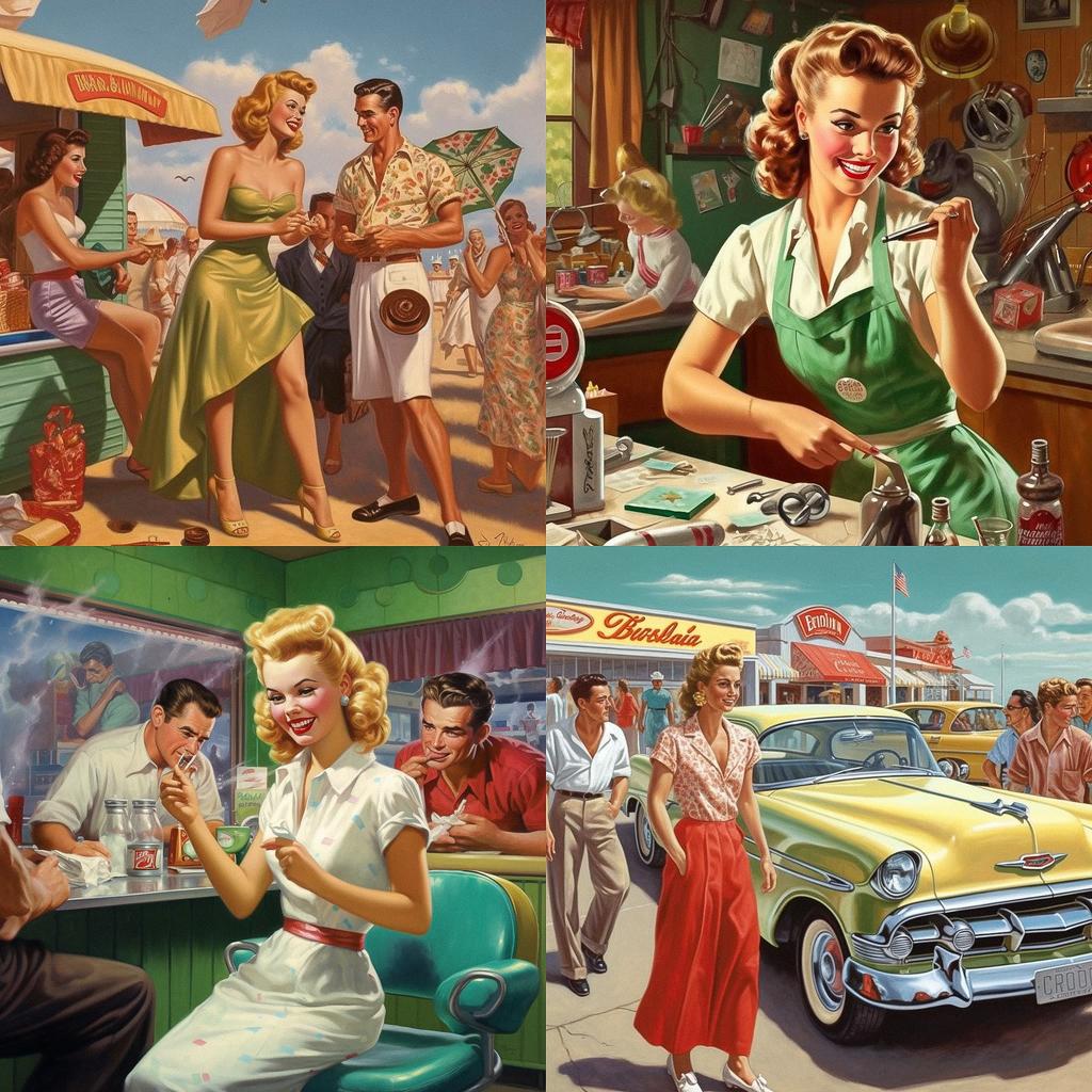 Arthur Sarnoff style, Midjourney V5.1, render 1 of 4
