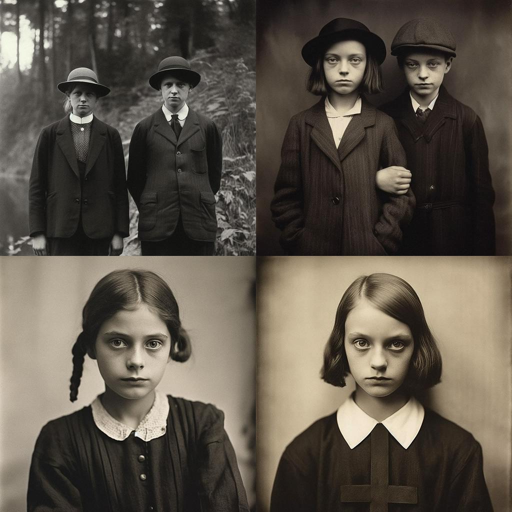 August Sander style, Midjourney V5.1, render 1 of 4