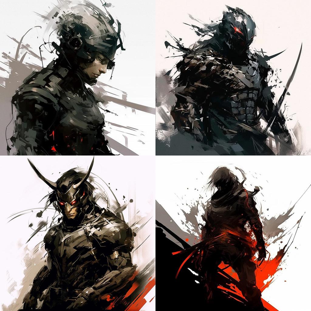 Benedick Bana style, Midjourney V5.1, render 1 of 4