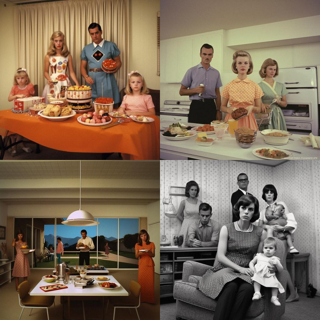 Bill Owens style, Midjourney V5.1, render 1 of 4