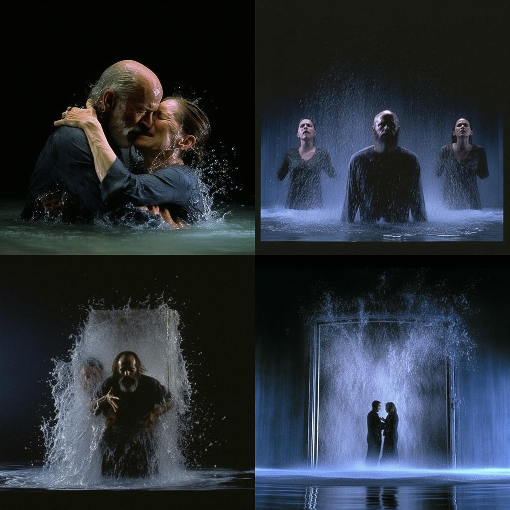 Bill Viola style, Midjourney V5.1, render 1 of 4