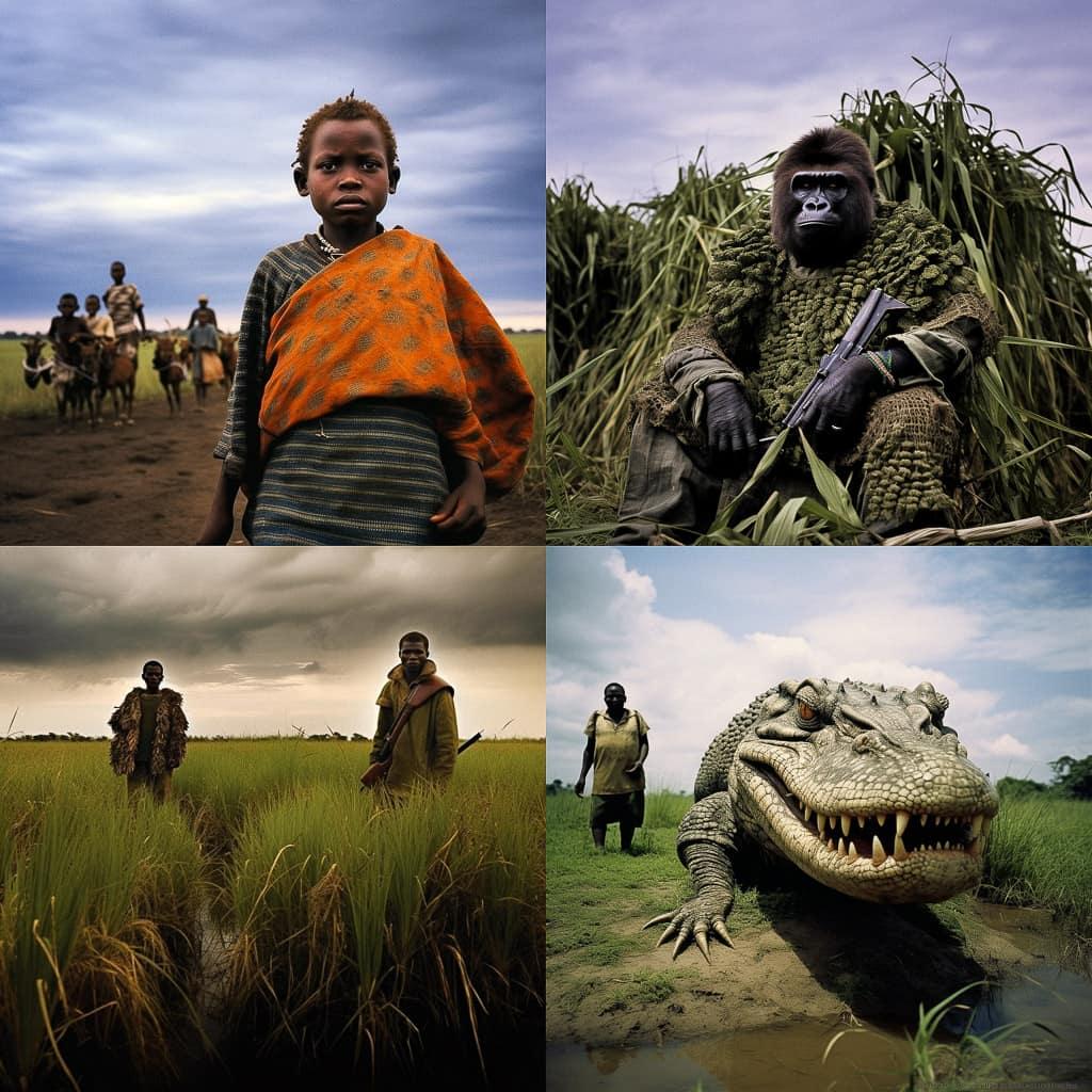Brent Stirton style, Midjourney V5.1, render 1 of 4