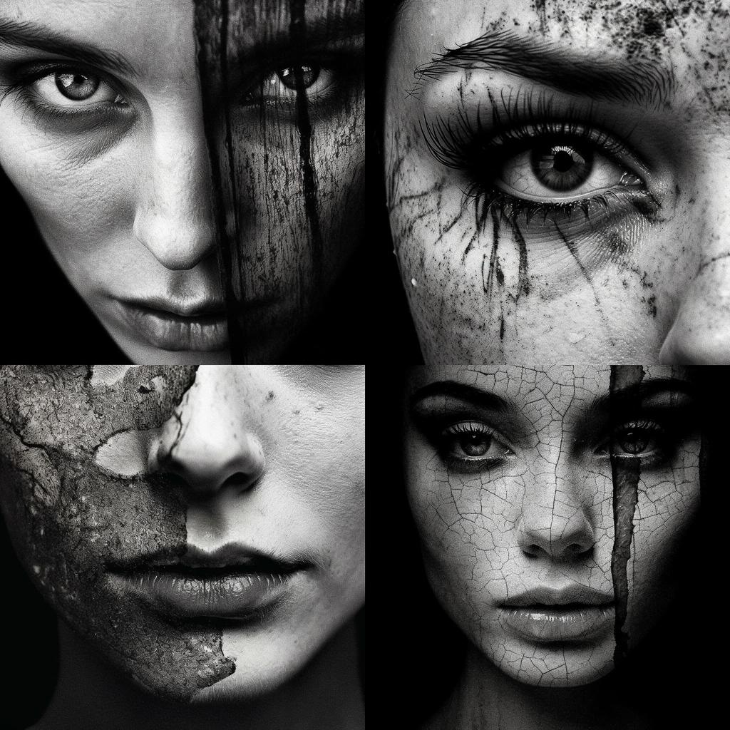Brett Walker style, Midjourney V5.1, render 1 of 4