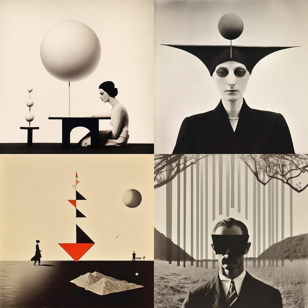 Bruno Munari style, Midjourney V5.1, render 1 of 4