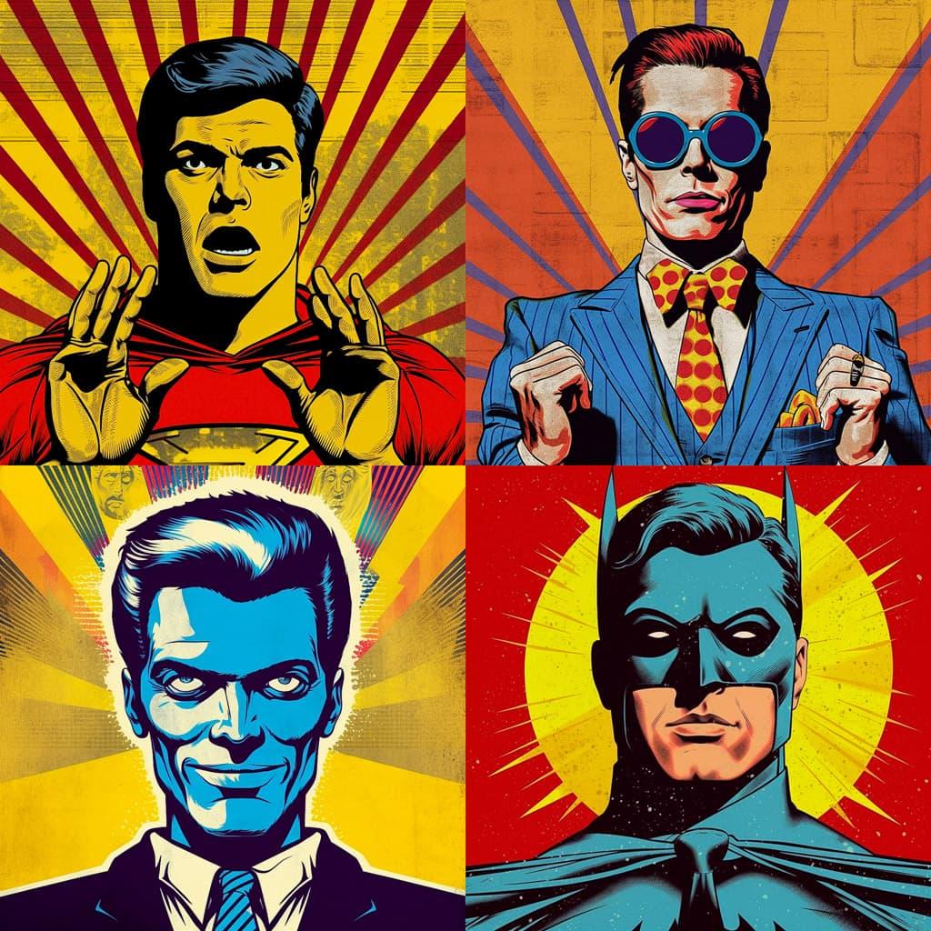 Butcher Billy style, Midjourney V5.1, render 1 of 4