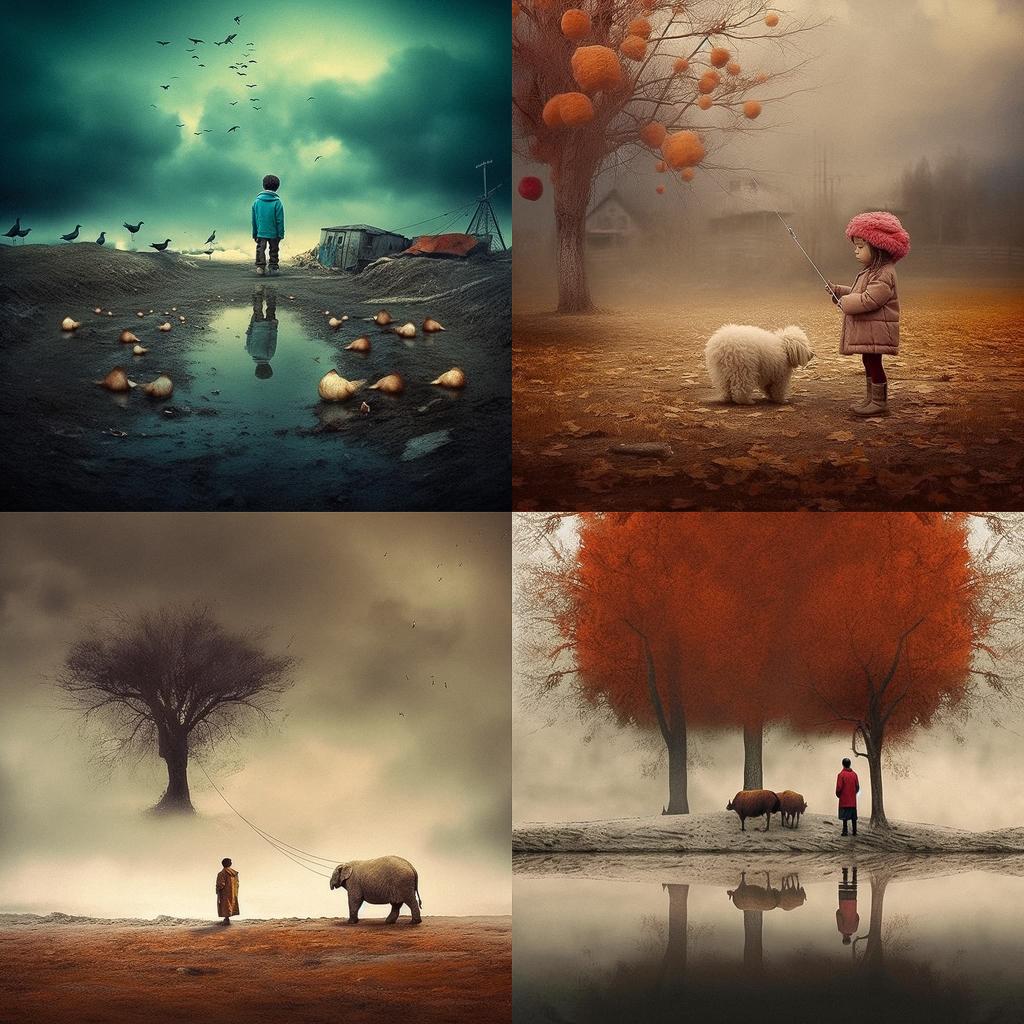 Caras Ionut style, Midjourney V5.1, render 1 of 4