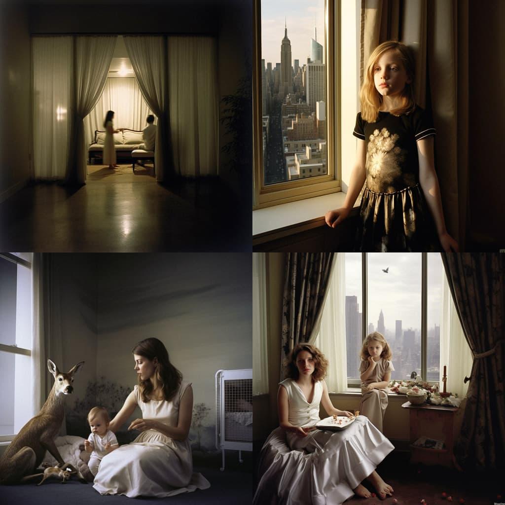 Catherine Opie style, Midjourney V5.1, render 1 of 4