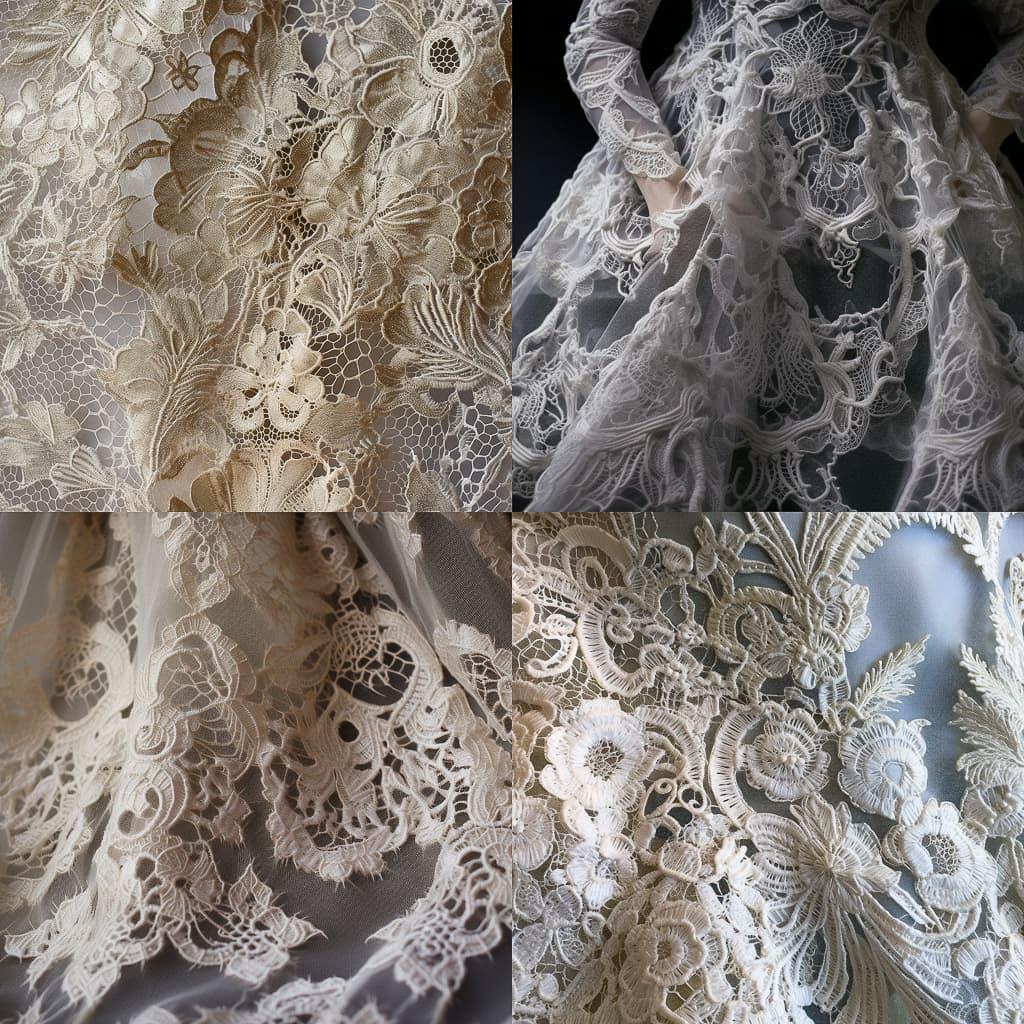 Chantilly lace style, Midjourney V5.1, render 1 of 4