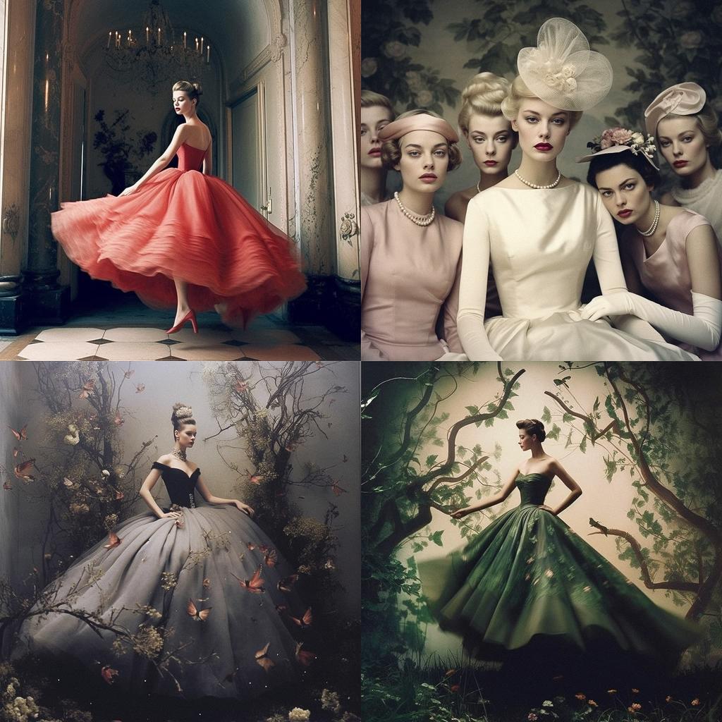 Christian Dior style, Midjourney V5.1, render 1 of 4