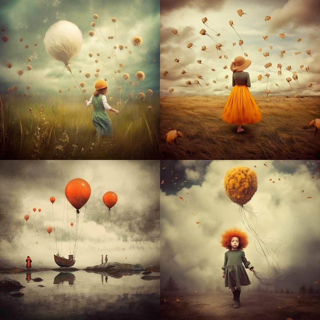 Christine Ellger style, Midjourney V5.1, render 1 of 4