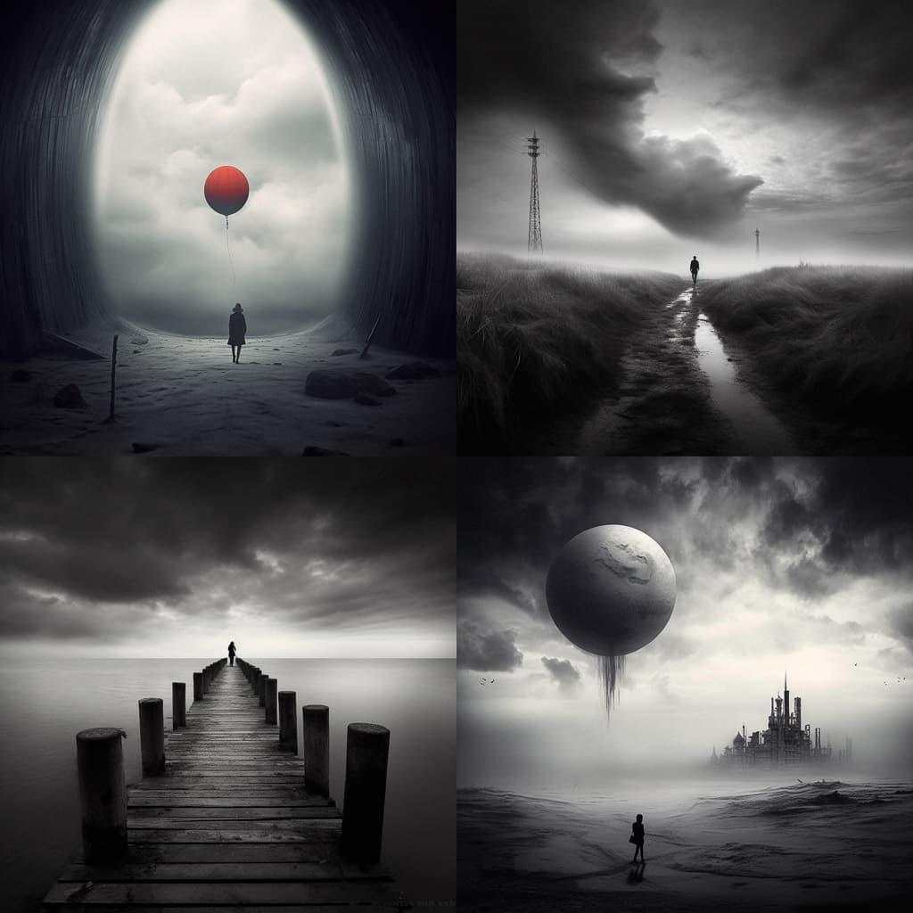 Christophe Staelens style, Midjourney V5.1, render 1 of 4