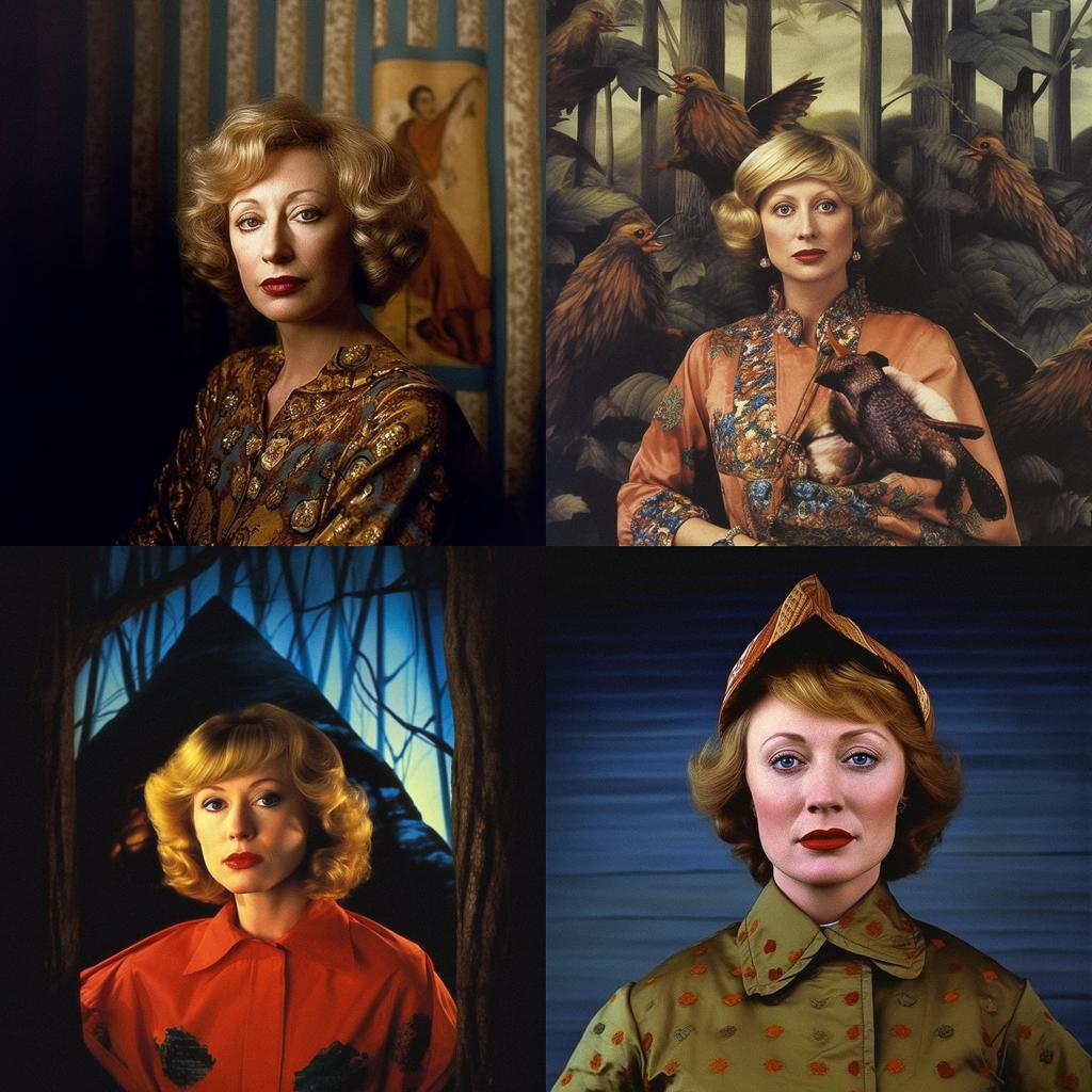 Cindy Sherman style, Midjourney V5.1, render 1 of 4