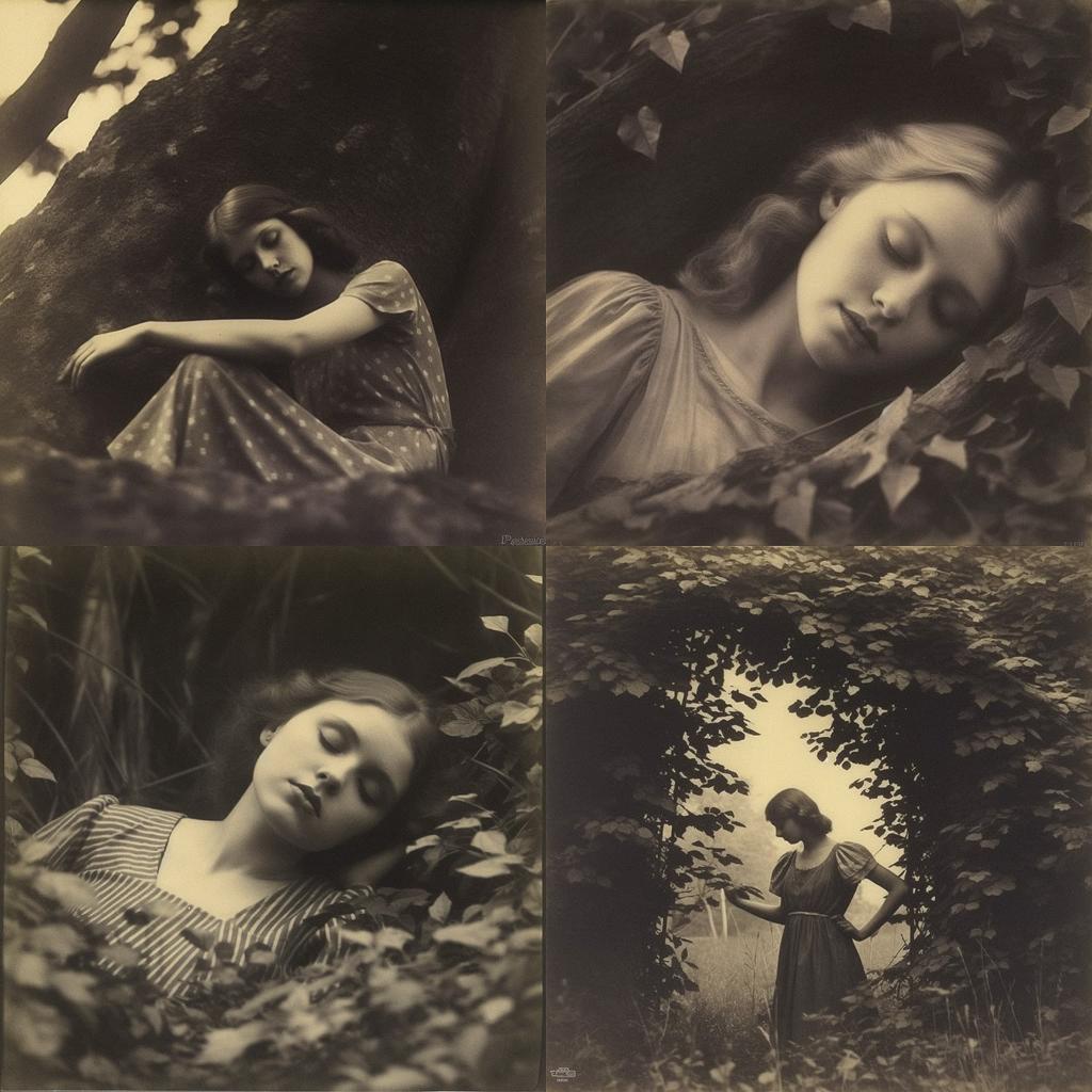 Clarence H. White style, Midjourney V5.1, render 1 of 4