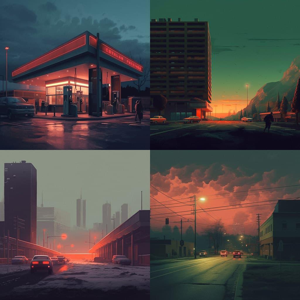 Cody Ellingham style, Midjourney V5.1, render 1 of 4