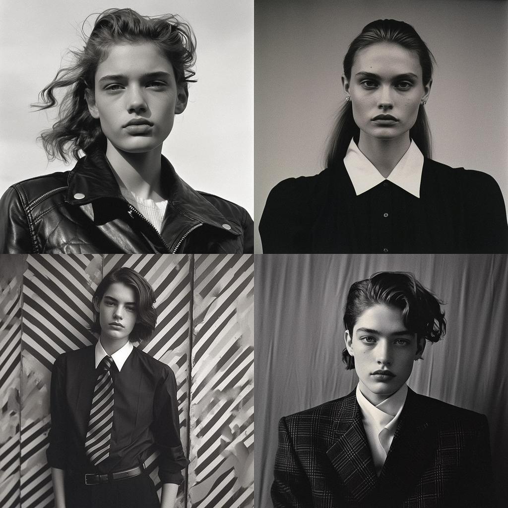 Collier Schorr style, Midjourney V5.1, render 1 of 4