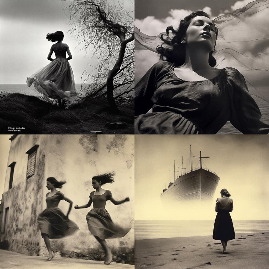 Cornell Capa style, Midjourney V5.1, render 1 of 4