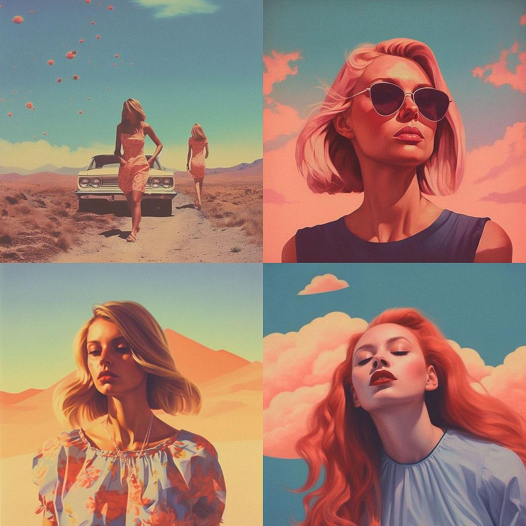 Dana Trippe style, Midjourney V5.1, render 1 of 4