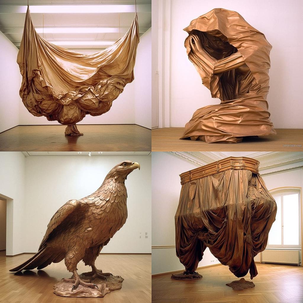 Danh Vo style, Midjourney V5.1, render 1 of 4