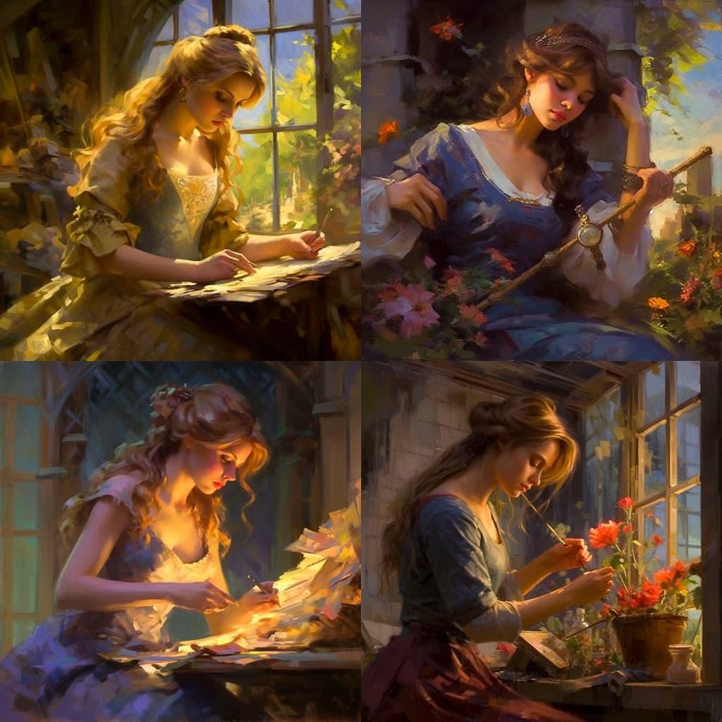 Daniel F. Gerhartz style, Midjourney V5.1, render 1 of 4