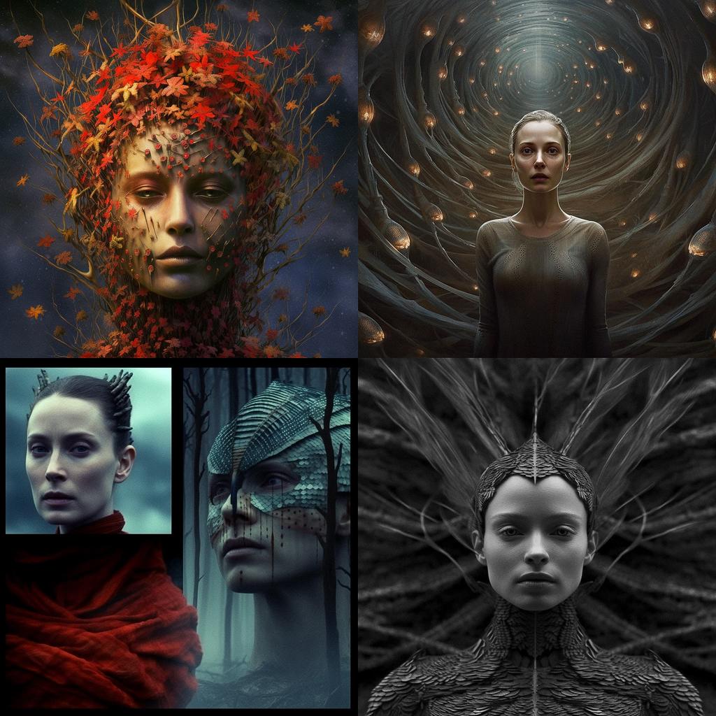 Darren Aronofsky style, Midjourney V5.1, render 1 of 4