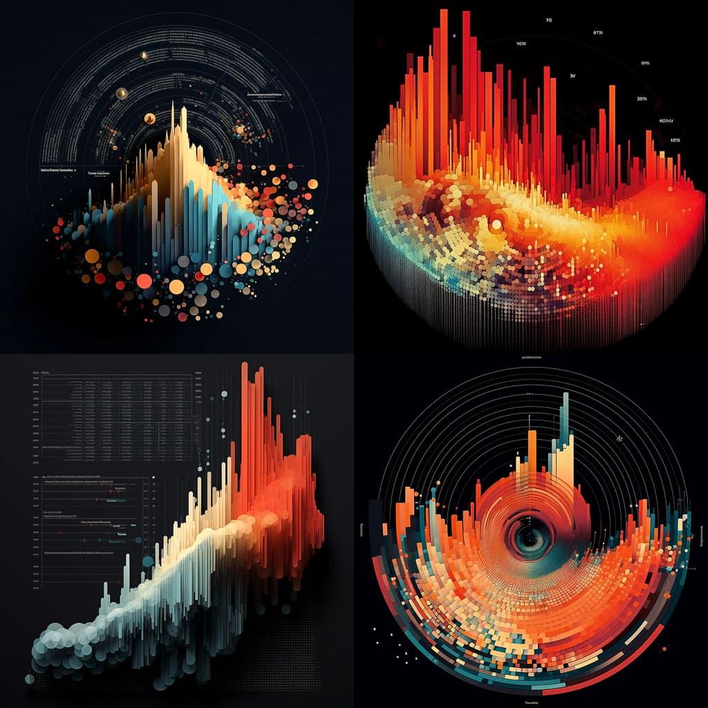 Data visualization style, Midjourney V5.1, render 1 of 4