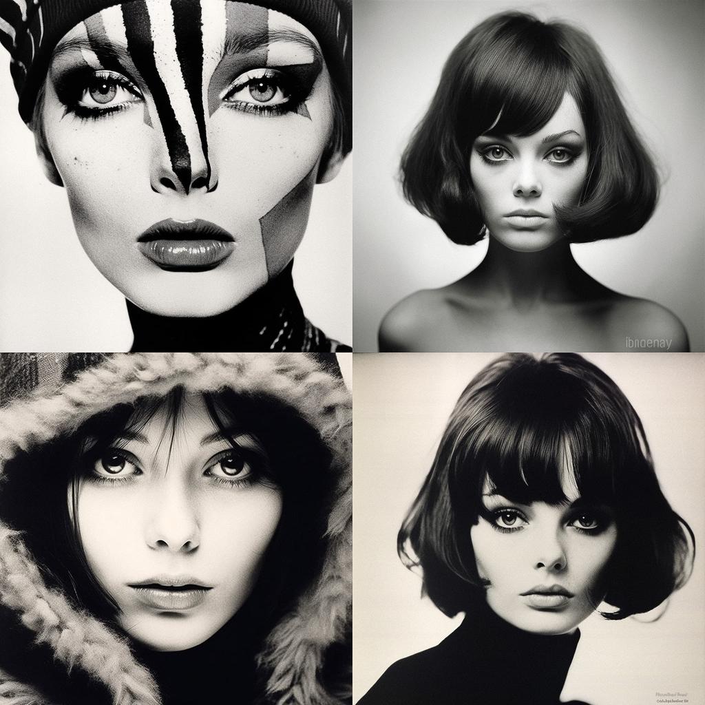 David Bailey style, Midjourney V5.1, render 1 of 4
