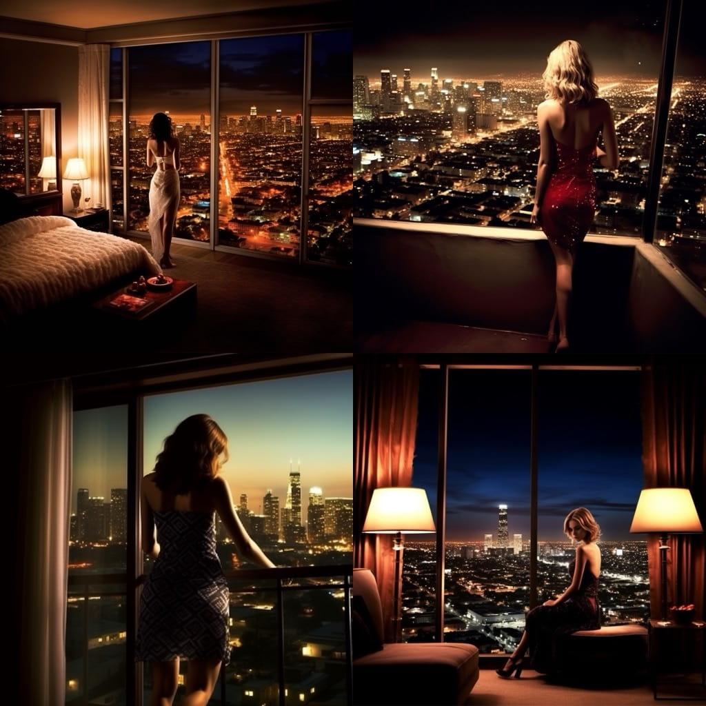 David Drebin style, Midjourney V5.1, render 1 of 4
